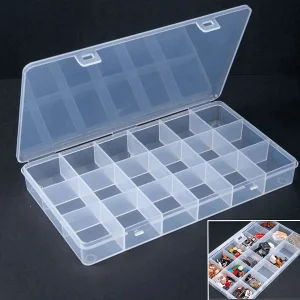 18 Bölmeli Kolye Yüzük Takı Kutusu Organizer