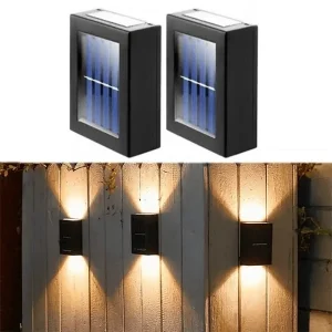 2Li Solar Güneş Enerjili Çift Taraf Duvar Lambası