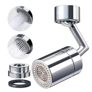 720 Derece Dönebilen 4 Filtreli Musluk Başlığı