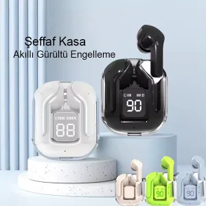 Beyaz Ultrapods Max Kablosuz Bluetooth Kulaklık Tws 5.3