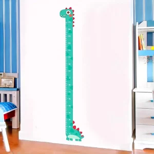 Dinozor Çocuk Odası Boy Ölçer Sticker 180 Cm