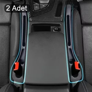 Esnek Telefon Cüzdan Anahtar Para Düşme Engelleyici Araç Koltuk Arası Düzenleyici Siyah