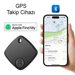 F1 Air Tag Yüksek Hassasiyetli Takip Cihazı Apple Cİhazlar İle Uyumlu