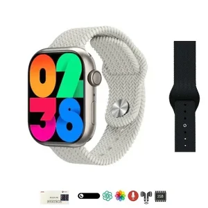 HK Pro Plus Yapay Zekalı Akıllı Saat Çift Kordon