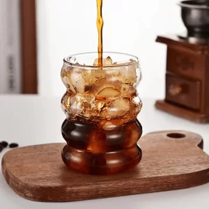 Isıya Dayanıklı Borosilikat Dört Halkalı Bardak