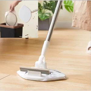 Islak Mendiller İle Uyumlu Çekçekli Cam Duvar Yüzey Silme Mopu
