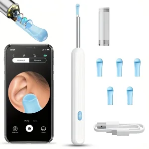 Kameralı Led Işıklı Kablosuz Kulak Temizleme Cihazı