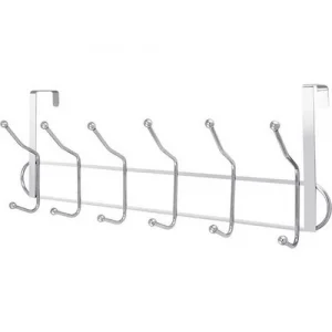 Kapı Arkası Askılığı 12 Kancalı Paslanmaz Krom