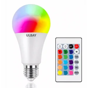 Kumandalı Renk Değiştiren Led Ampül 9W Rgb