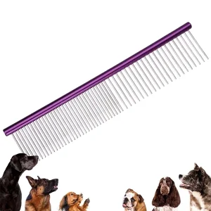 Metal Köpek Tarağı Pet Pire Tarağı Kıtık Açıcı