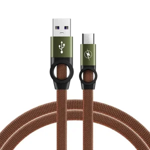 Örgülü 3A Hızlı Şarj Kablosu Micro Usb