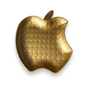 Plastik Elma Şekilli Sunumluk Sunum Tabağı