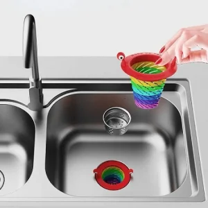 Renkli 5 Kademeli Lavabo Süzgeci