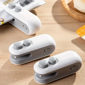 Şarjlı Poşet Kapatıcı Poşet Mühürleme Aleti