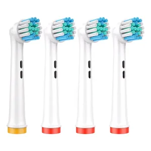 Şarjlı ve Pilli Diş Fırçası Uyumlu Diş Fırçası Yedek Başlığı 4 Lü