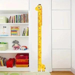 Zürafa Çocuk Odası Boy Ölçer Sticker 180 Cm