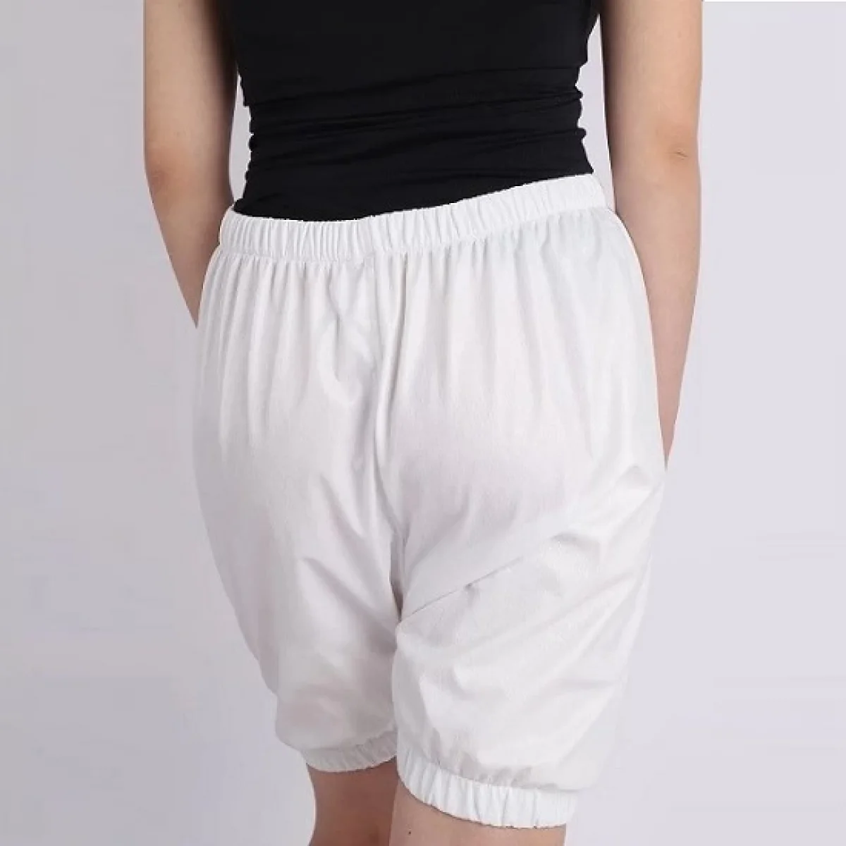 %100 Pamuk Yıkanabilir Paçalı Hasta Külodu Lastikli XL