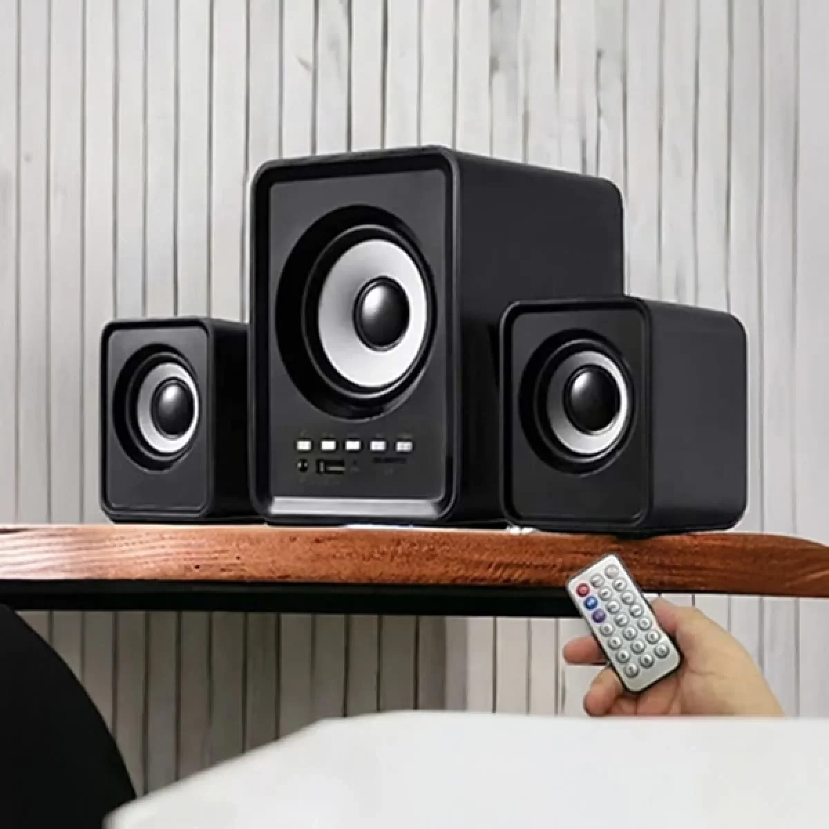 2+1 Mini Bluetooth Ses Sistemi Hoparlör Pc Tv Telefon