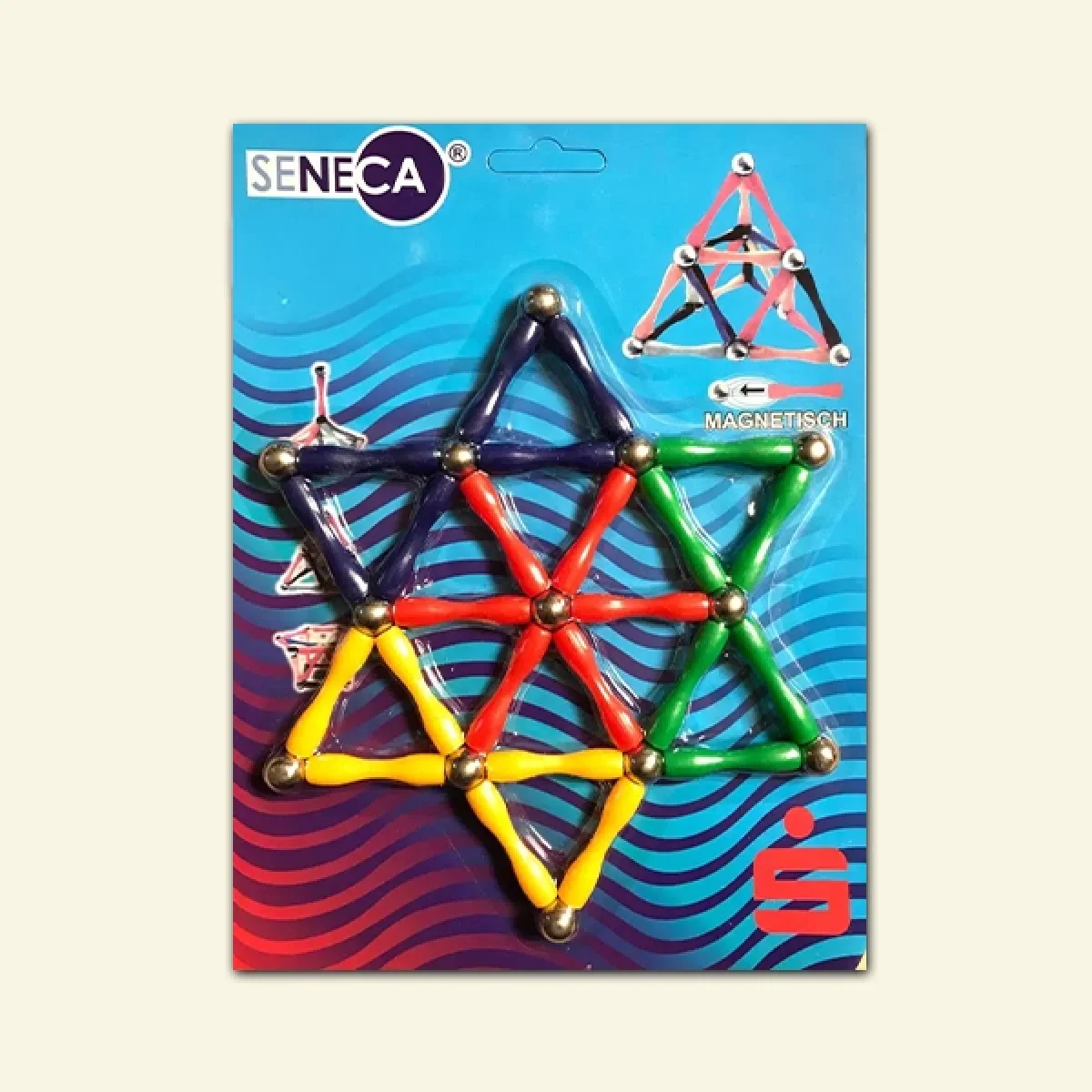 37 Parça Mıknatıs Oyunu Manyetik Lego Seti Eğitici Oyuncak