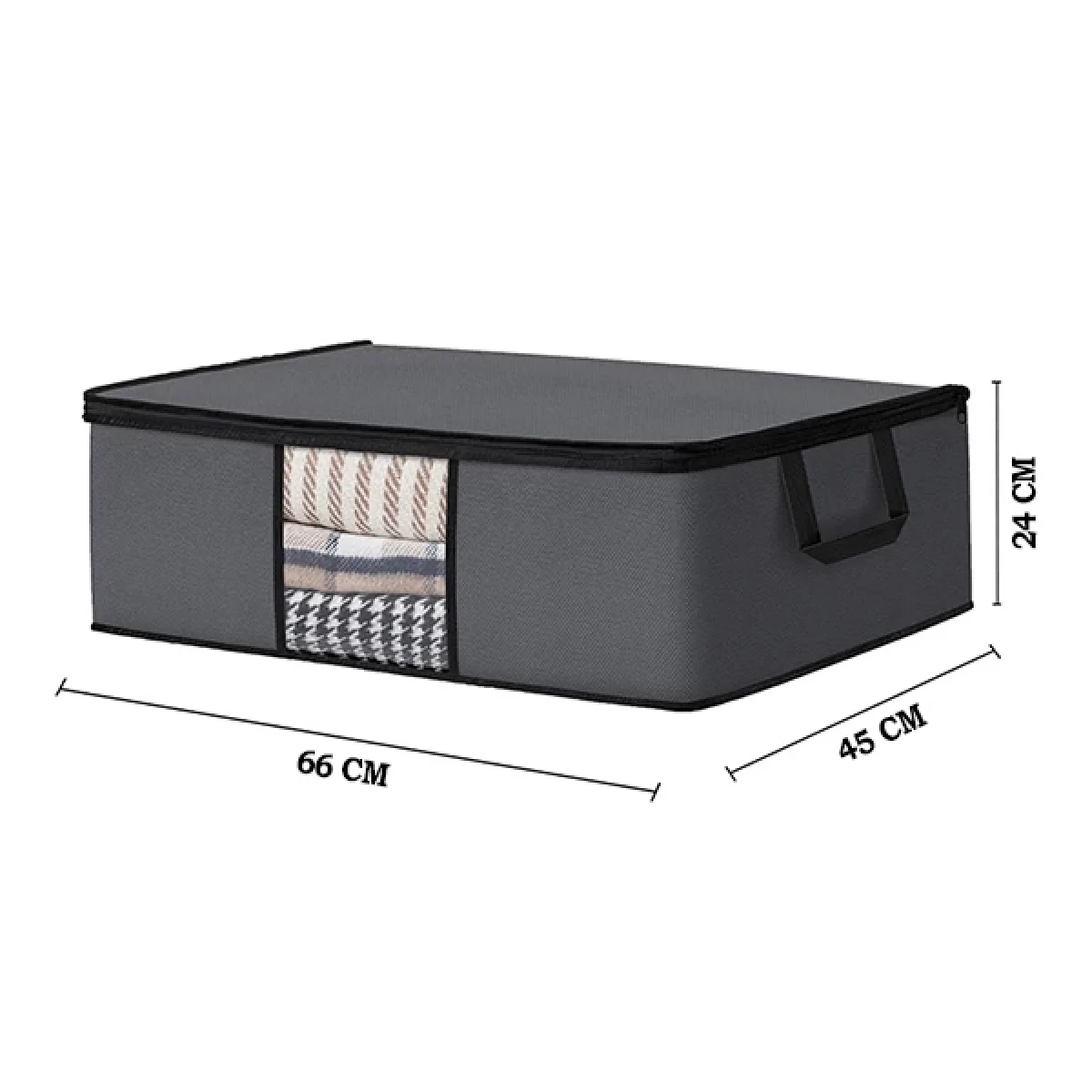 4 Adet Mega Boy Baza Altı Hurç 66 x 45 x 24 Cm