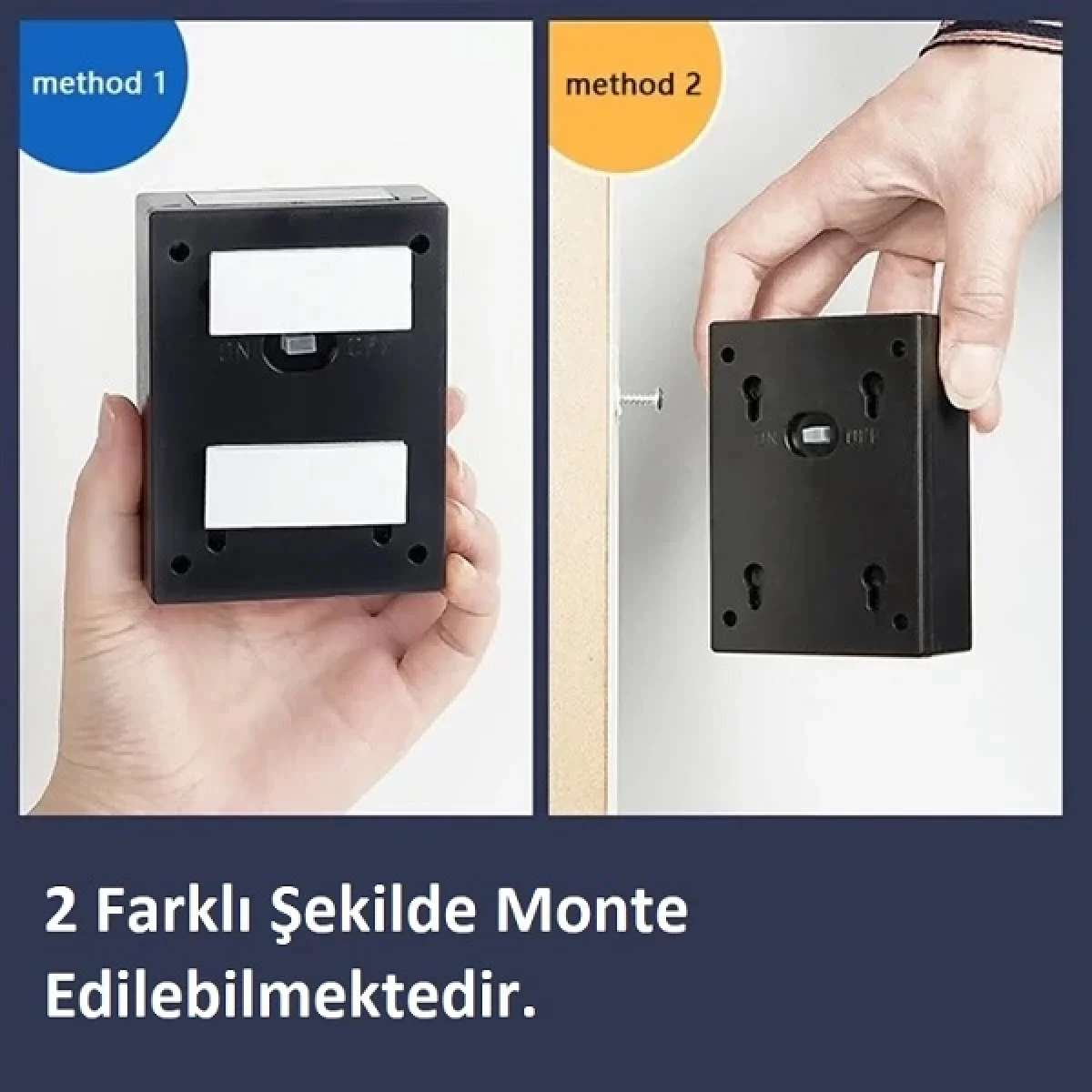 4Lü Solar Güneş Enerjili Çift Taraf Duvar Lambası