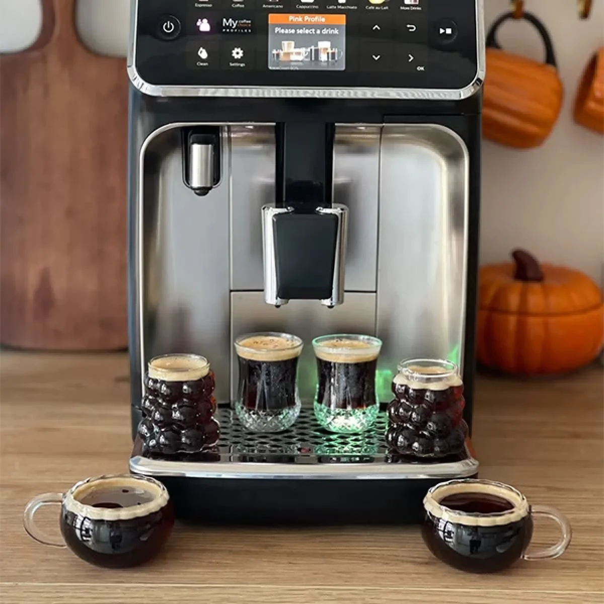 6 Lı Isıya Dayanıklı Kahve Yanı Boncuk Bardak