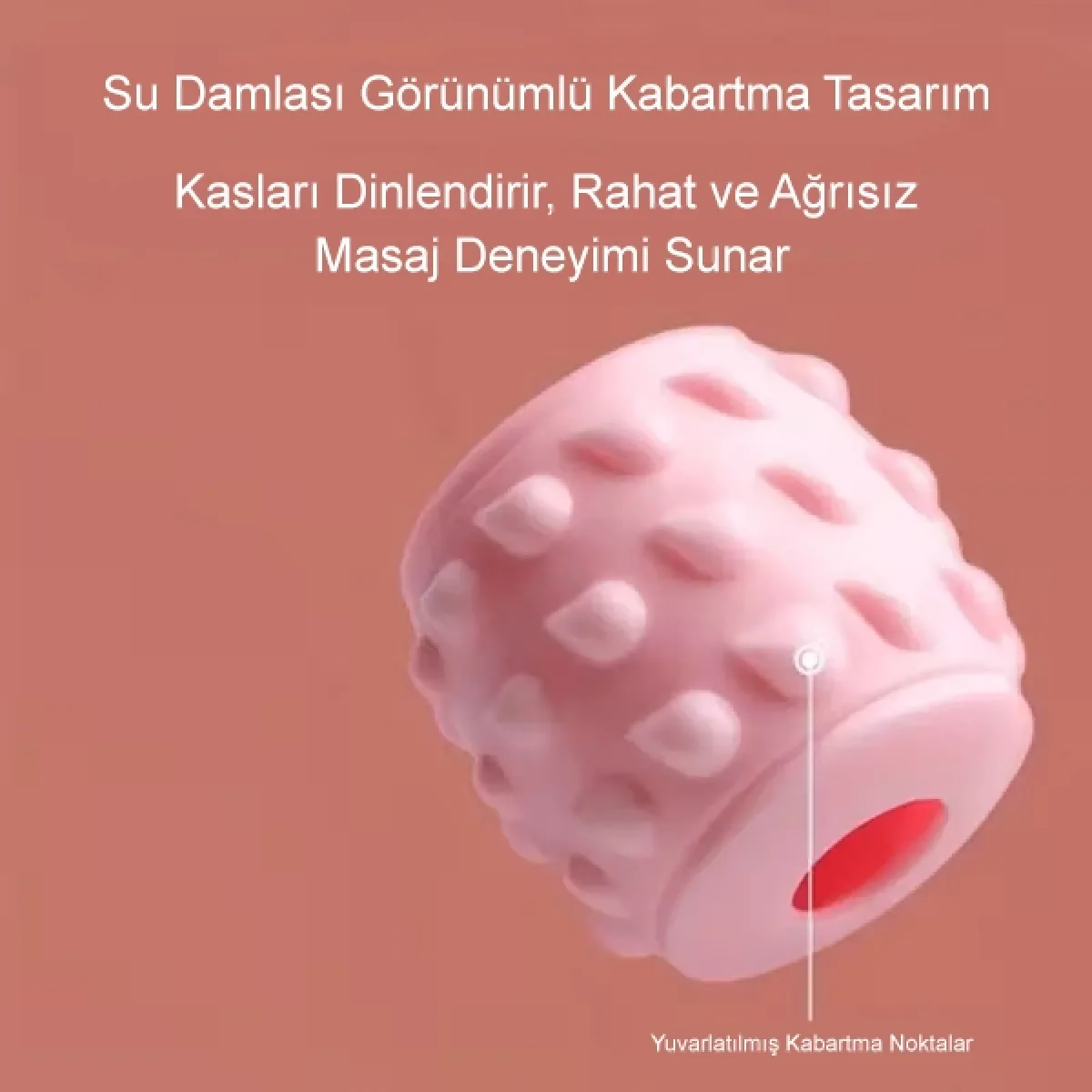 9 Tekerlekli Kas Rahatlatma Selülit Masaj Aleti Bacak İnceltme Masaj Aleti