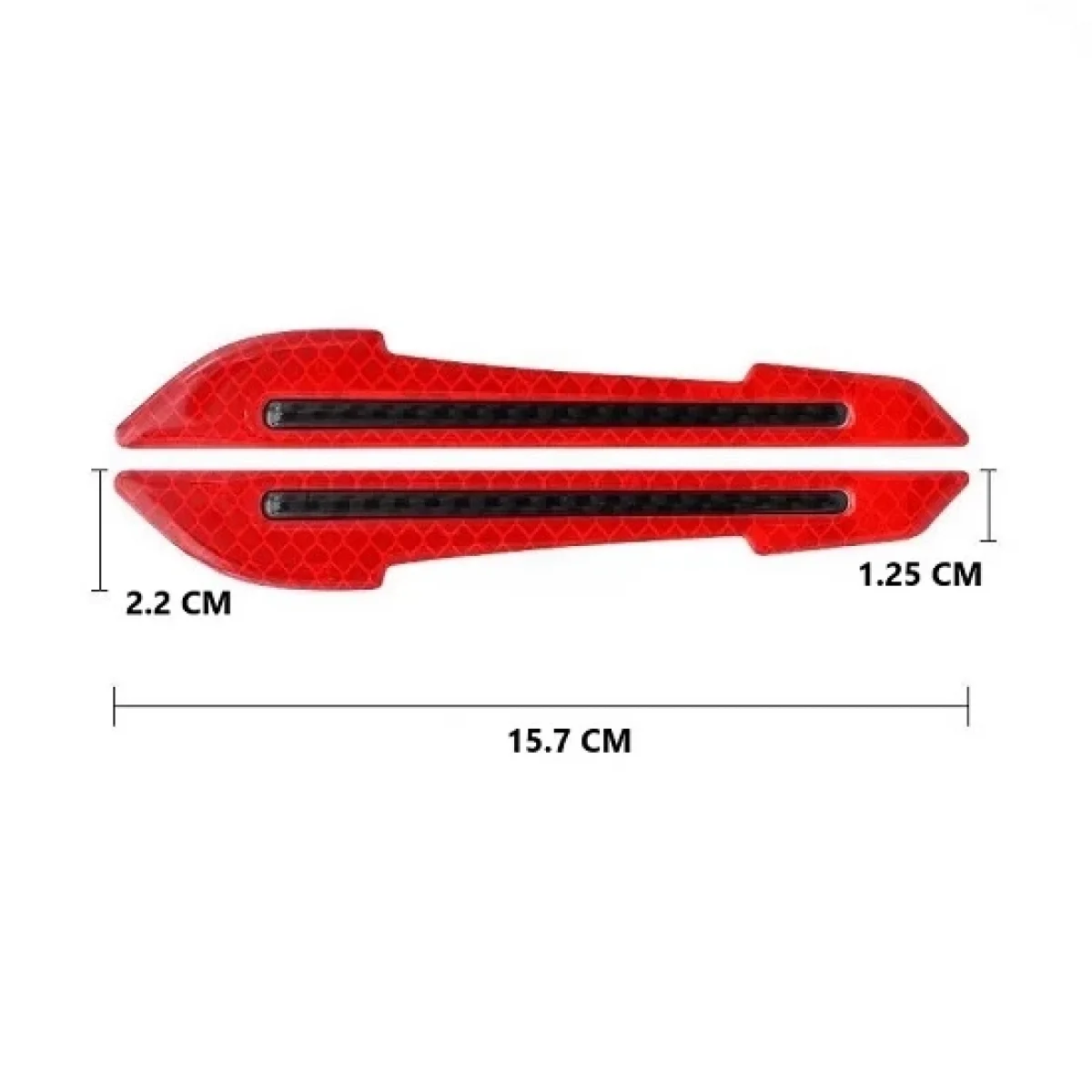 Araba Ayna Çarpma Koruyucu Reflektif Şerit Mavi