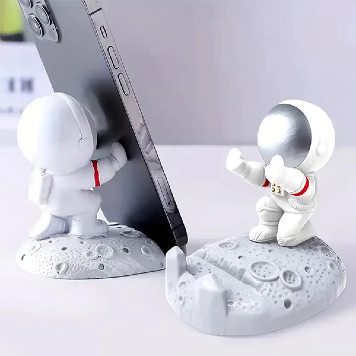 Astronot Masaüstü Telefon Tutucu Cep Telefonu Standı