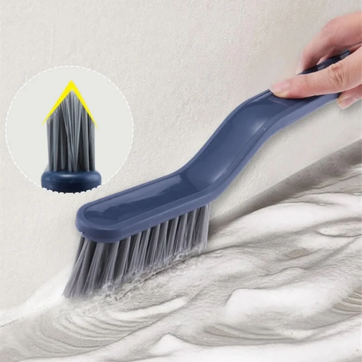 Banyo Mutfak Köşe Temizlik Fırçası V Uçlu