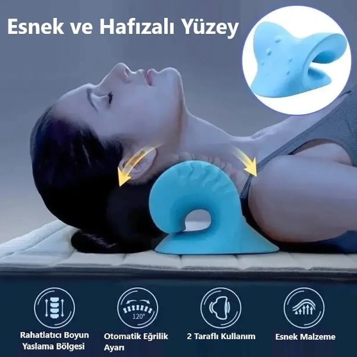 Boyun Omuz Rahatlatıcı Gevşetici Yastık