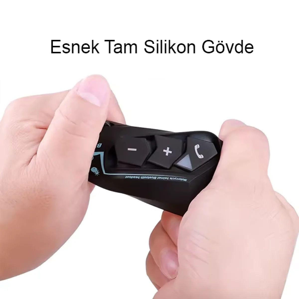 BT22 Motosiklet Kask Kulaklık Intercom Motorsiklet Kulaklığı 5.0 Bluetooth