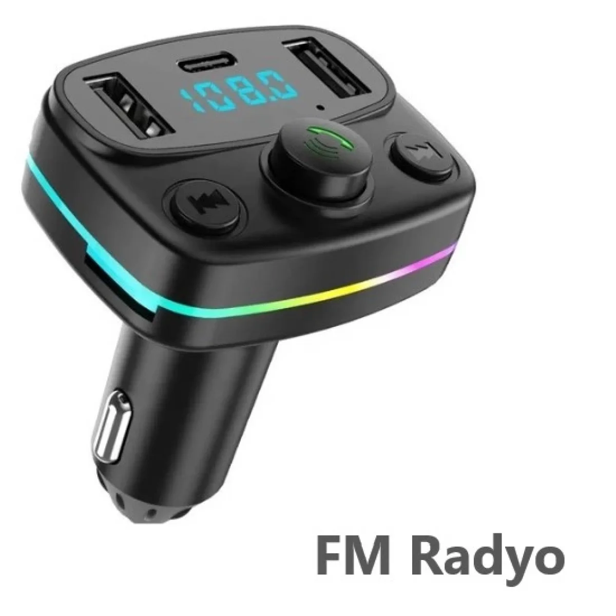 Car X16 Bluetooth Transmitter Fm Radyo Araç Kiti