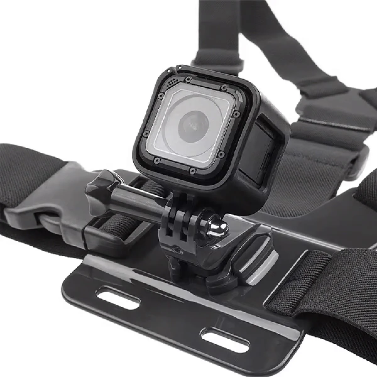 Cep Telefonu ve Aksiyon Kamerası Uyumlu Vlog Video Çekim Göğüs Kemeri