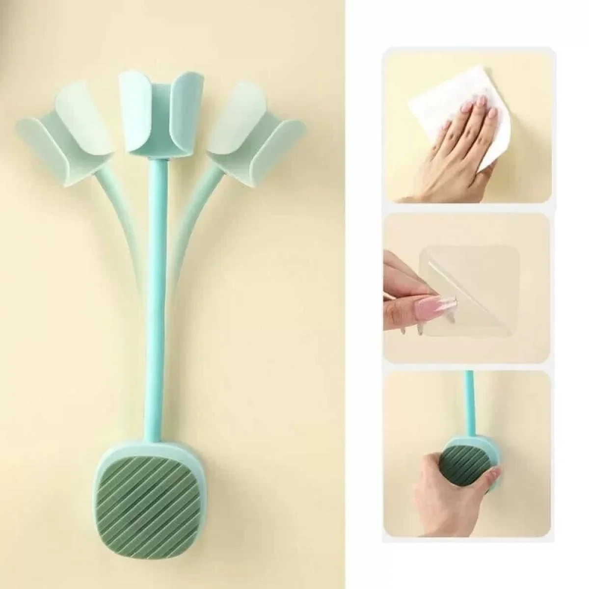 Esnek Fön Makinesi Askısı Güçlü Yapışkanlı