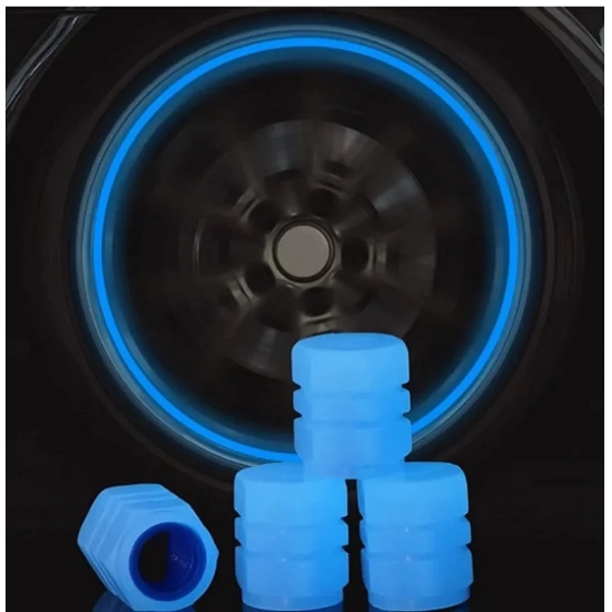 Fosforlu Sibop Kapağı Mavi