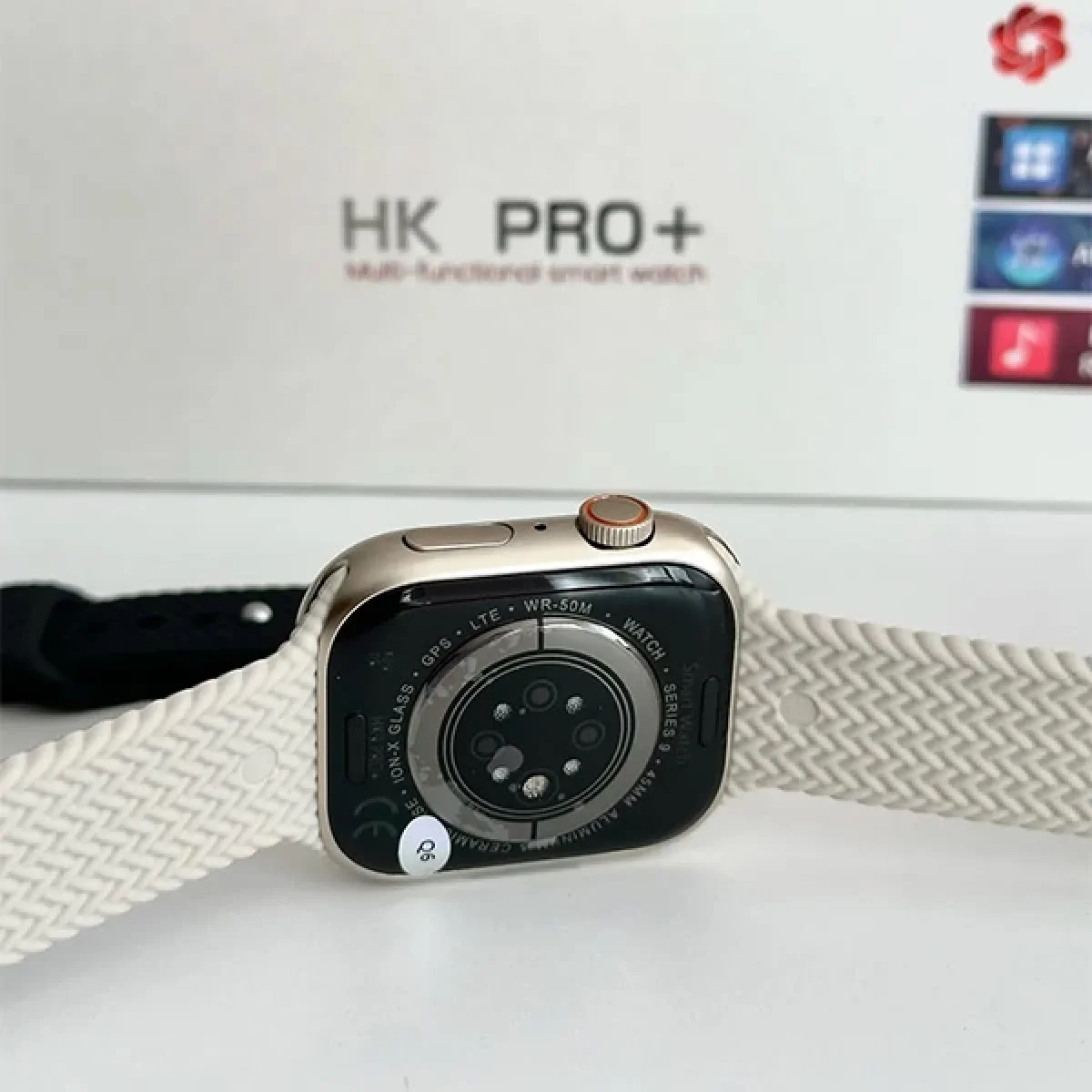 HK Pro Plus Yapay Zekalı Akıllı Saat Çift Kordon