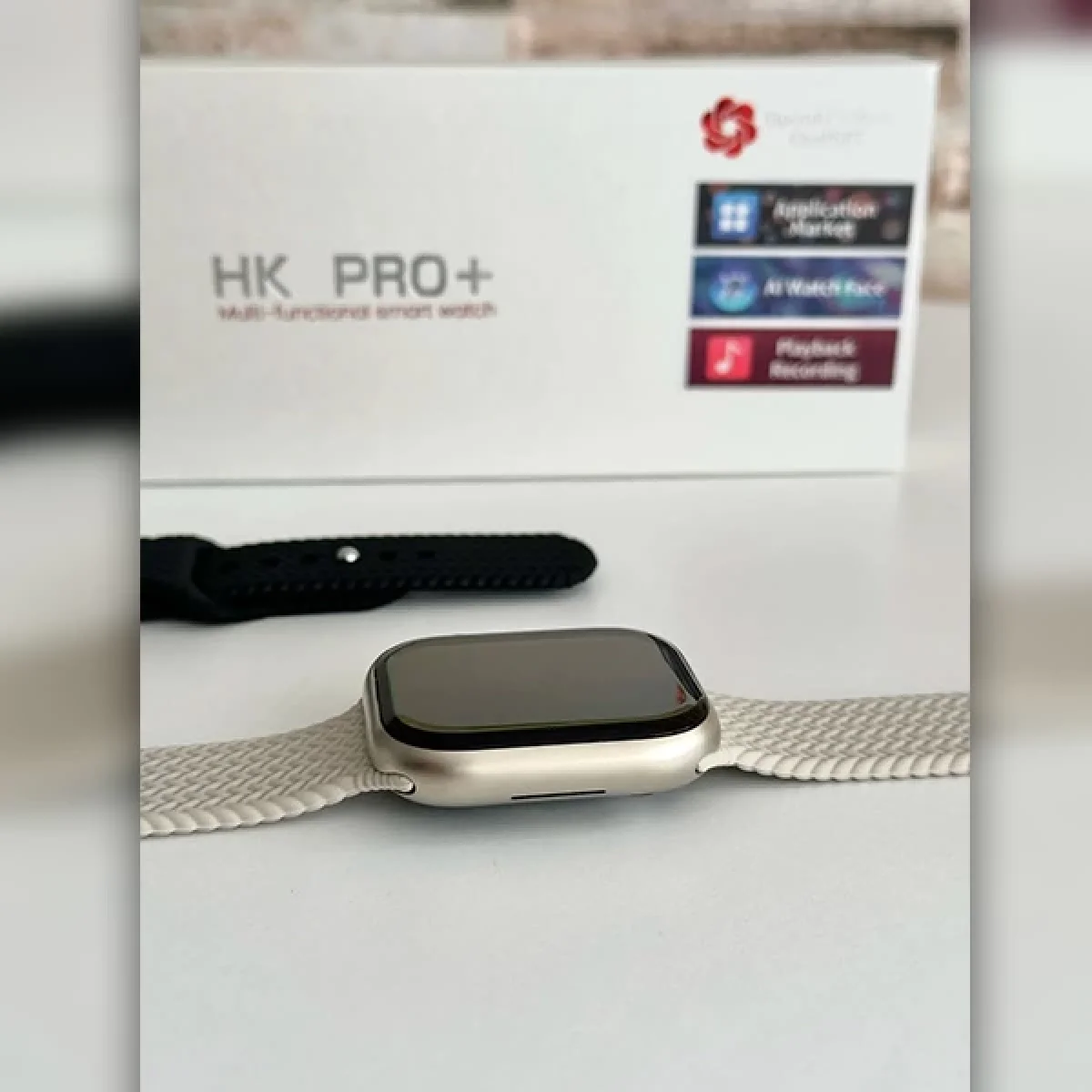 HK Pro Plus Yapay Zekalı Akıllı Saat Çift Kordon