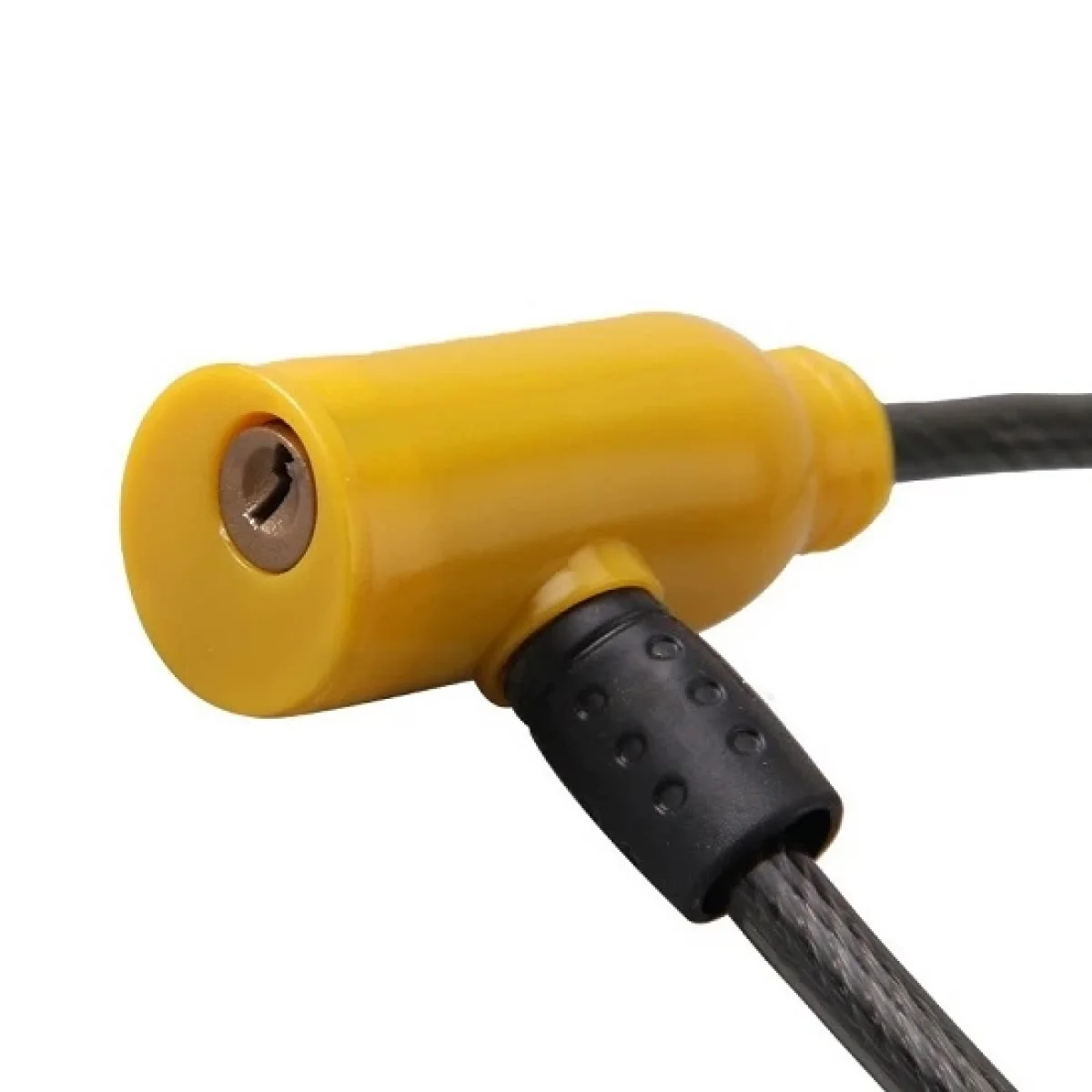 İnce Bisiklet Kilidi Anahtarlı 7mm x 65 cm