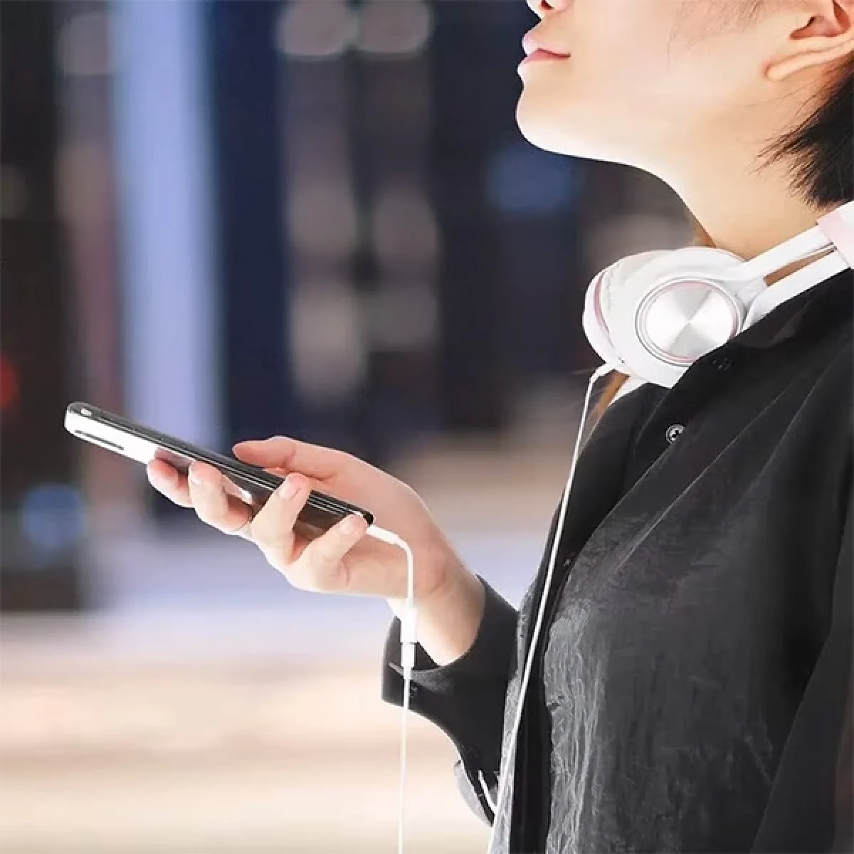 Iphone Aux Kablo Lightning Aux Dönüştürücü