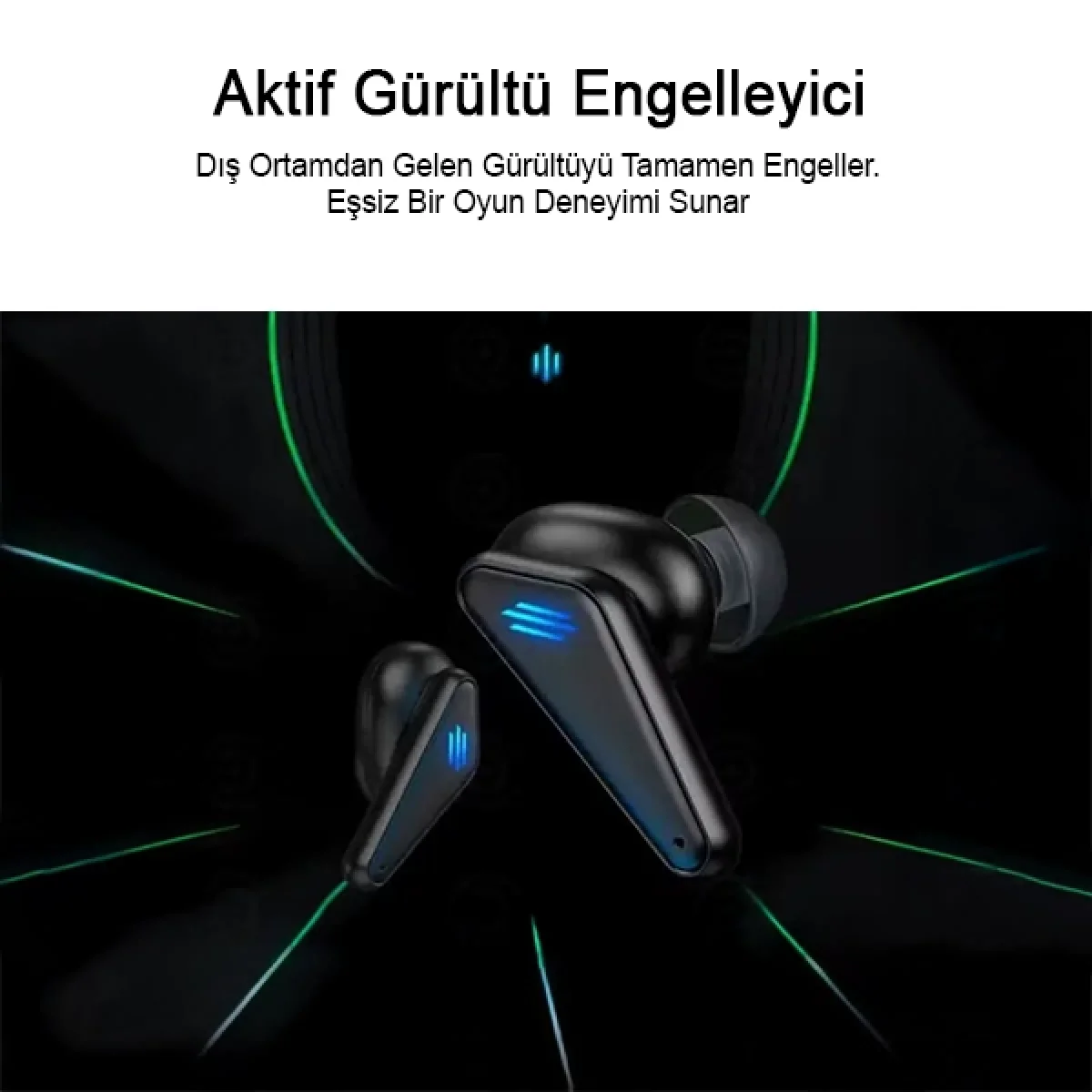 K55 Kablosuz Led Işıklı Oyuncu Bluetooth Kulaklık 5.0 Oyuncu Kulaklığı