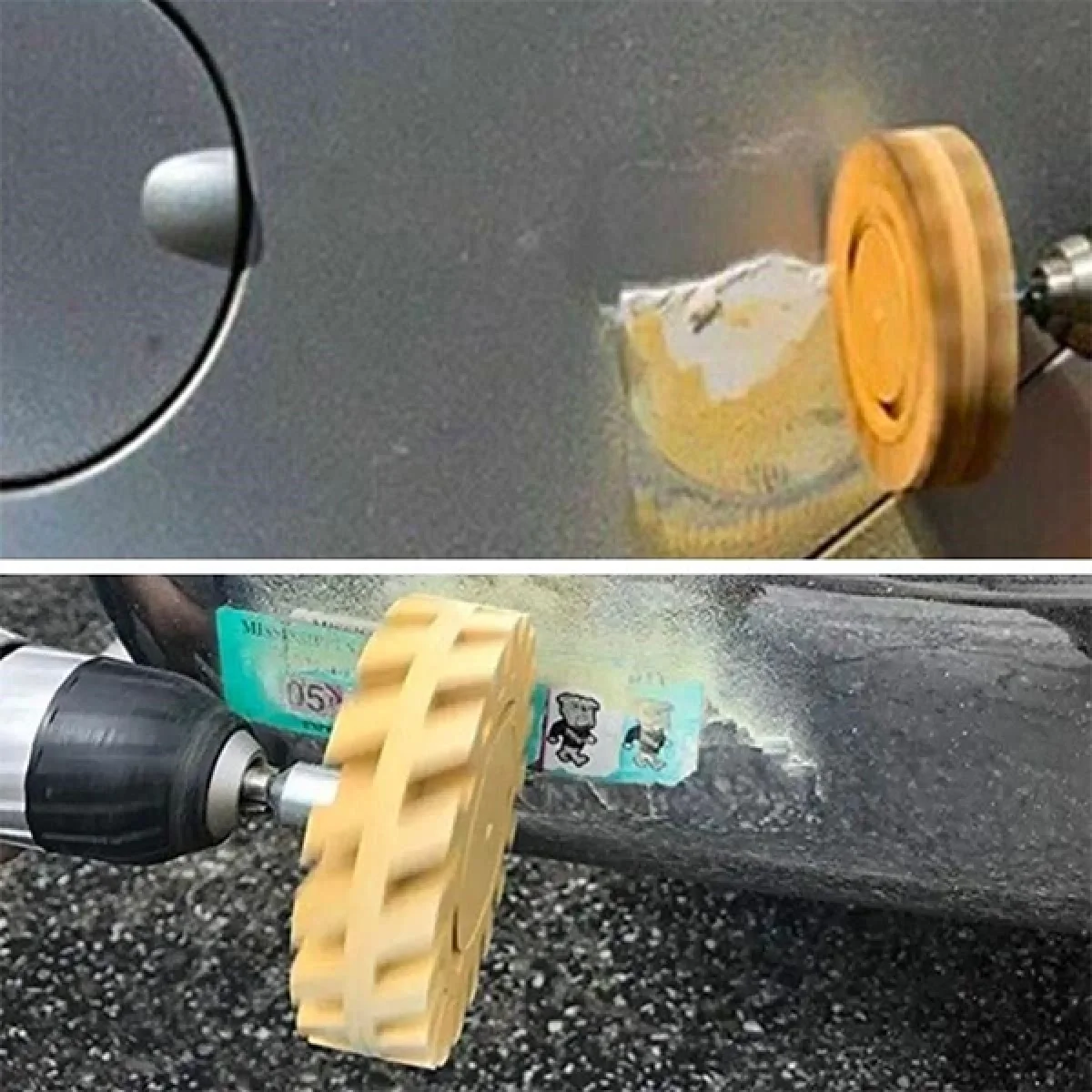 Kauçuk Oto Leke Temizleyici Silgi Matkap Ucuna Takılabilir