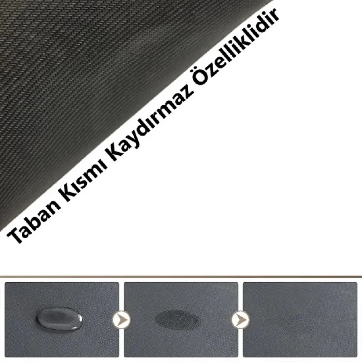 Kaymaz Diatom Su Emici Bulaşık Kurutma Matı