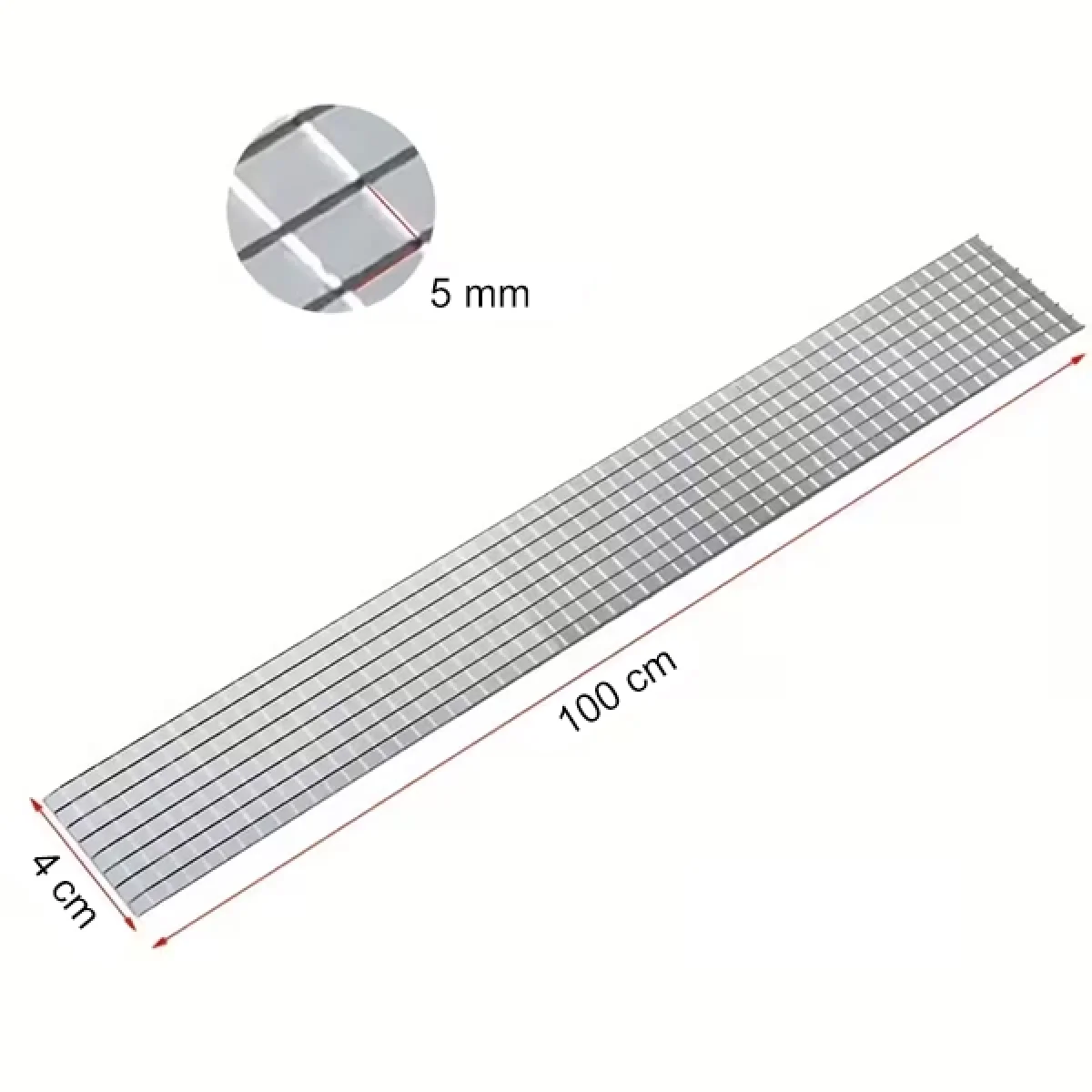 Kendinden Yapışkanlı Aynalı Mozaik Taşlı Dekor Bandı Disko Taşları 1 Metre Gümüş Renk