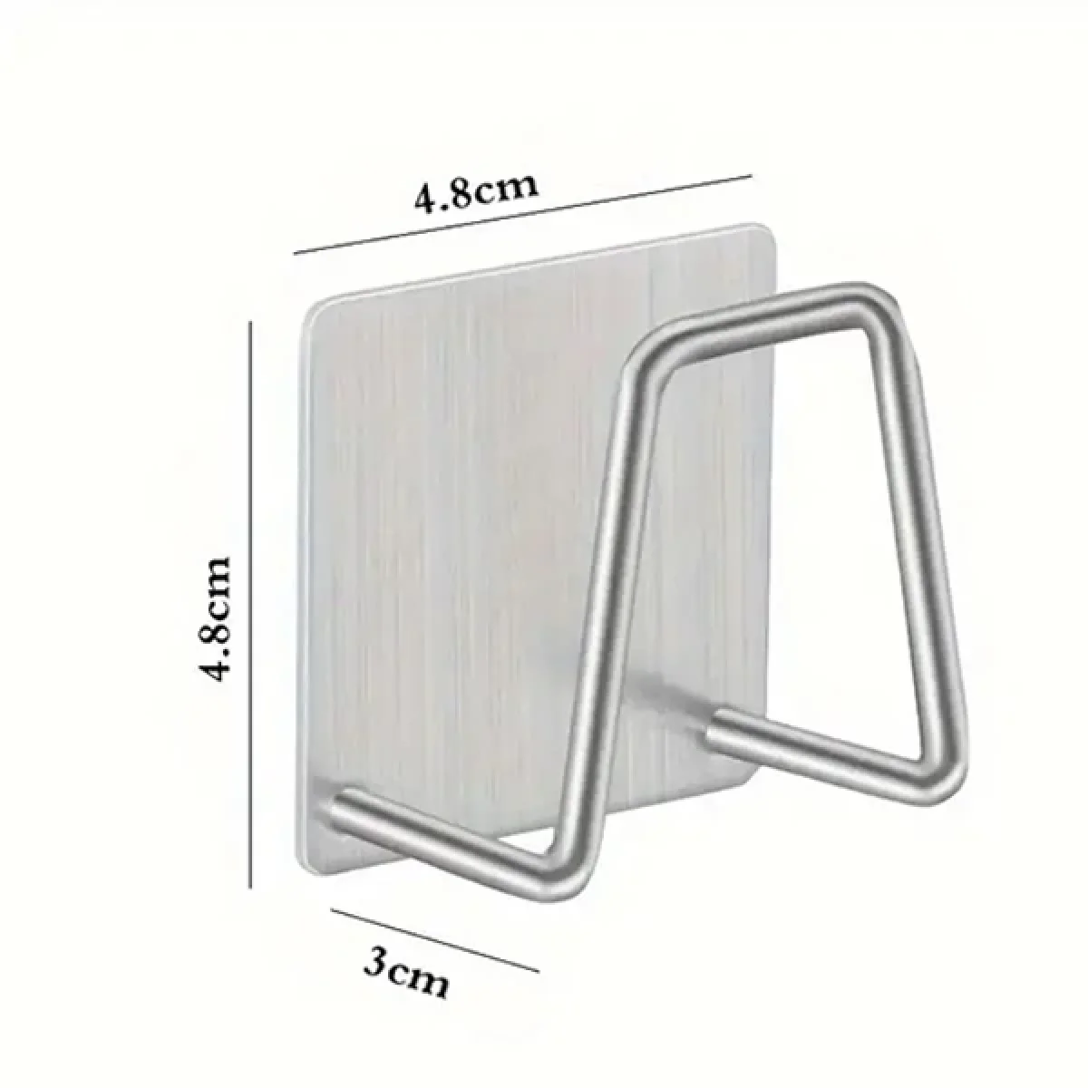 Kendinden Yapışkanlı Çelik Güçlü Mutfak Banyo Askısı Çok Amaçlı Süngerlik