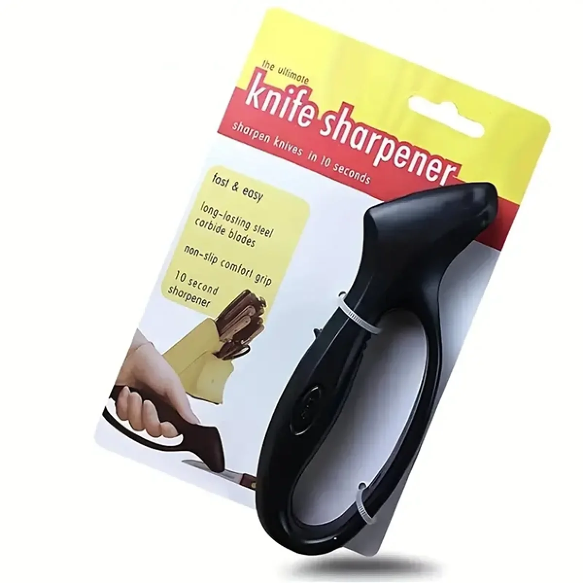 Kolay Tutuşlu Saplı Paslanmaz Çelik Bıçak Bileme Aleti Bıçak Bileyici