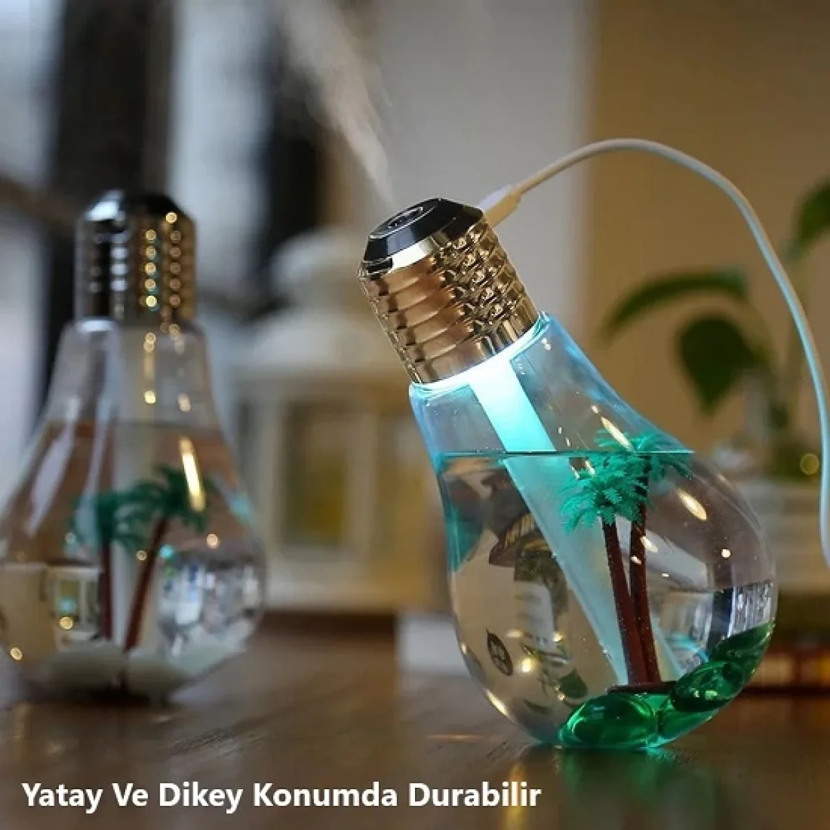 Ledli Ampül Hava Nemlendirici Buhar Makinesi