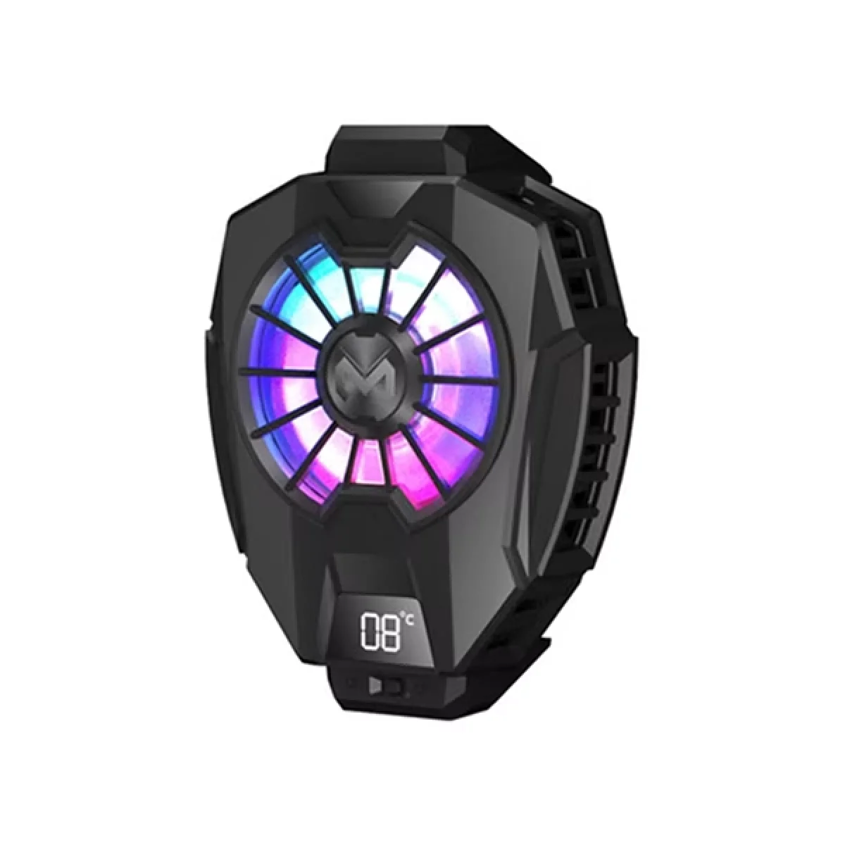 Memo DL05 Dijital Göstergeli Telefon Tablet Soğutucu Gamer Oyuncu Radyatör Soğutma Fanı