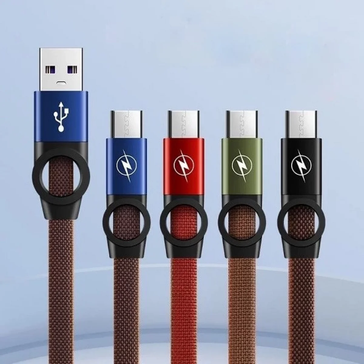 Örgülü 3A Hızlı Şarj Kablosu Micro Usb