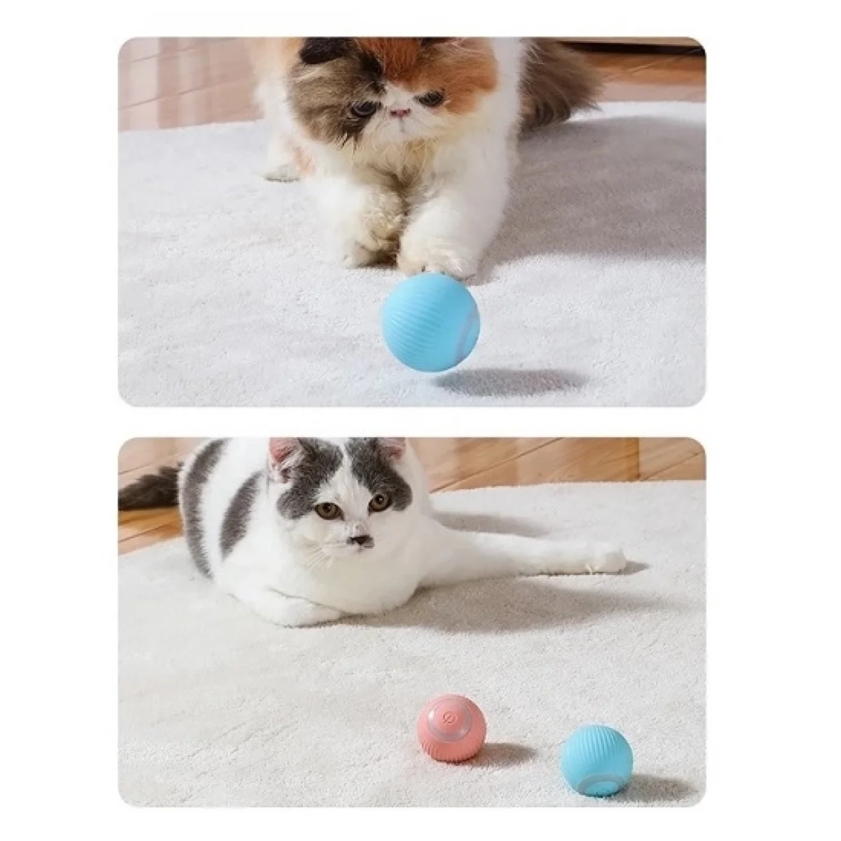 Otomatik Yuvarlanan Akıllı Kedi Oyun Topu